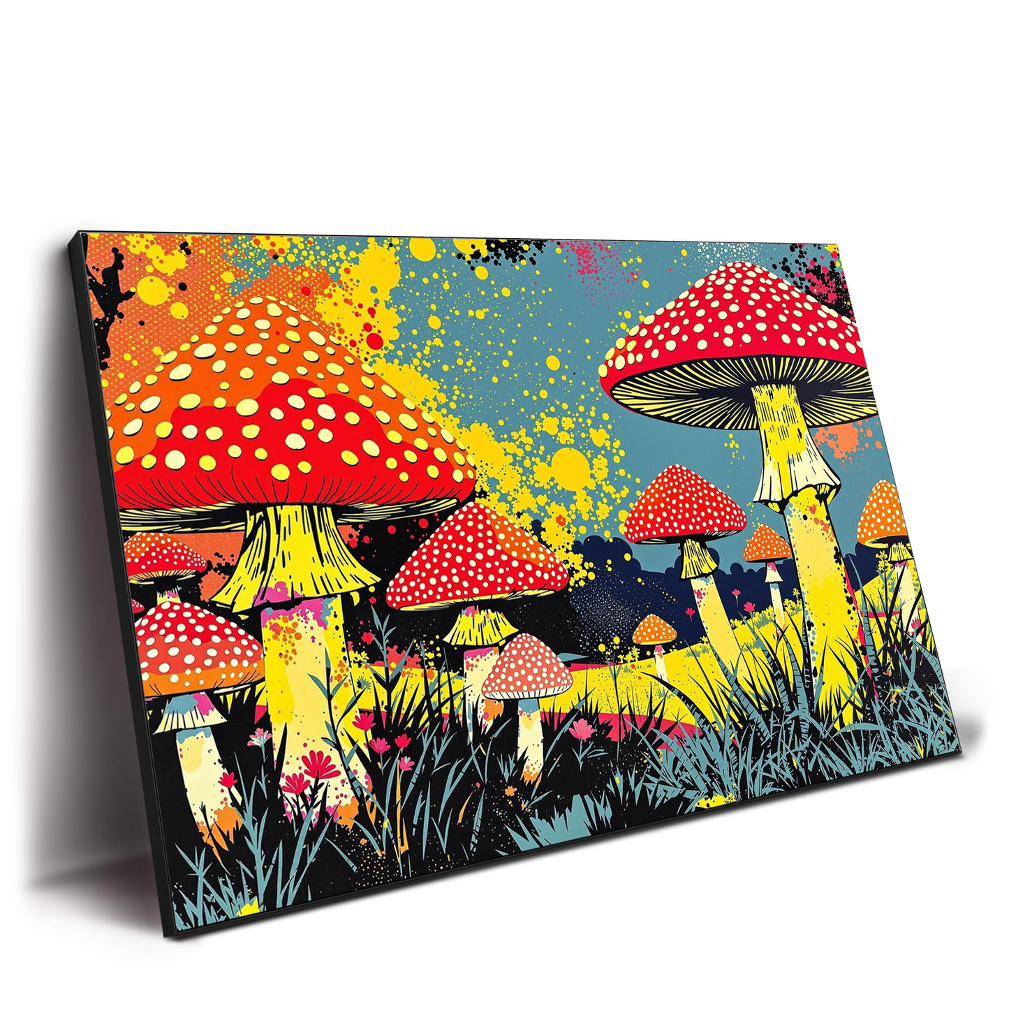 Mushroom Pop Art