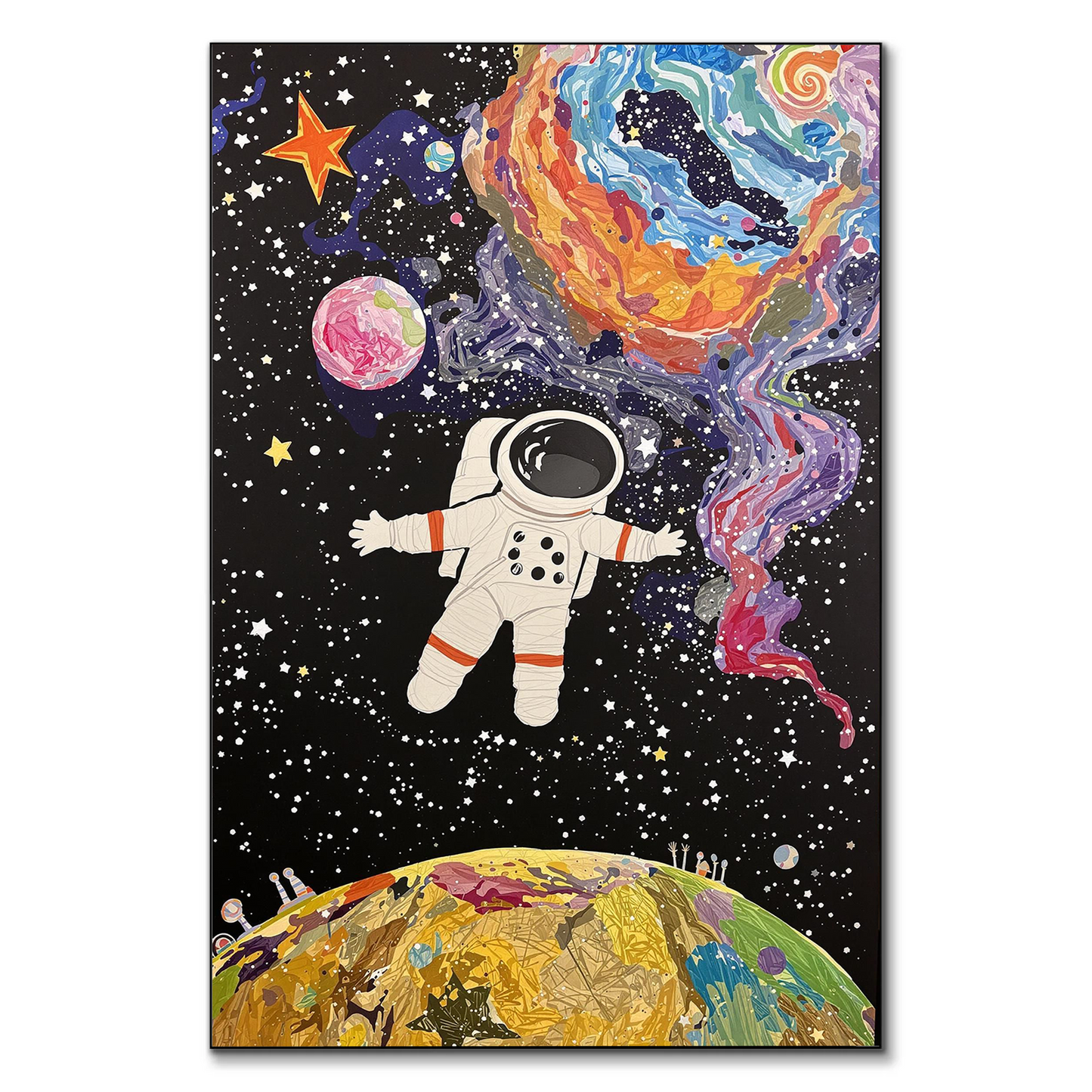 Astronaut Children's Art