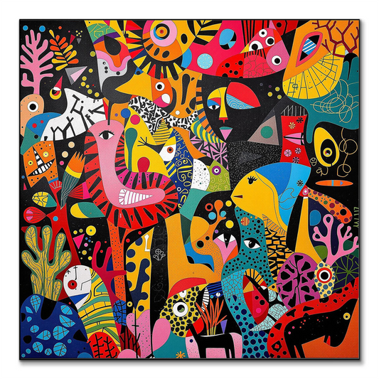 African Maximalist Abstract 2