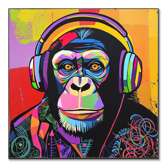 Chimp Pop Art