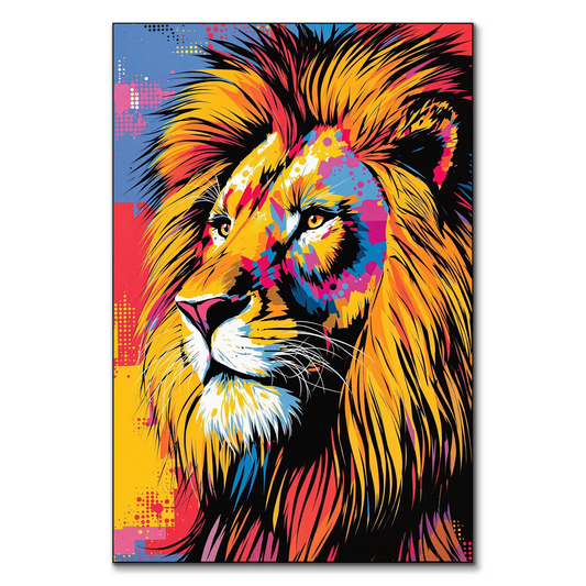 Lion Pop Art