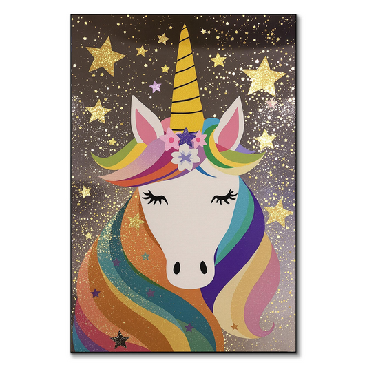 Unicorn Children Glam Art